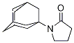 1-(1-金刚烷)吡咯烷-2-酮结构式_3716-62-9结构式