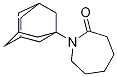 1-(1-金刚烷)氮杂环庚烷-2-酮结构式_3716-64-1结构式