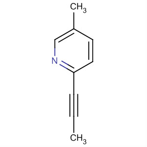 (9CI)-5-甲基-2-(1-丙炔)-吡啶结构式_371784-97-3结构式