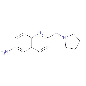 2-(1-吡咯烷甲基)-6-喹啉胺结构式_372149-54-7结构式