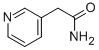 2-(吡啶-3-基)乙酰胺结构式_3724-16-1结构式