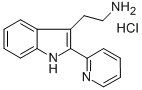 2-(2-吡啶-2-基-1H-吲哚-3-基)乙胺盐酸盐结构式_374064-08-1结构式