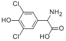 氨基-(3,5-二氯-4-羟基-苯基)-乙酸结构式_37409-29-3结构式