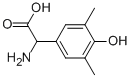 氨基-(4-羟基-3,5-二甲基-苯基)-乙酸结构式_37409-33-9结构式