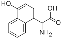 氨基-(4-羟基-萘-1-基)-乙酸结构式_37409-34-0结构式