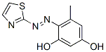 5-Methyl-4-(2-thiazolylazo)resorcinol Structure,37422-56-3Structure