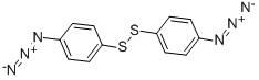 4-叠氮基苯基二硫化物结构式_37434-06-3结构式