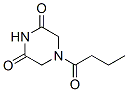 (9Ci)-4-(1-氧代丁基)-2,6-哌嗪二酮结构式_374601-95-3结构式