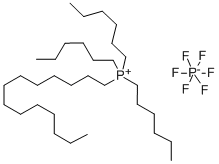 Trihexyl(tetradecyl)phosphonium hexafluorophosphate Structure,374683-44-0Structure