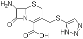 7-Amino-3-(1,2,3-triazol-4-ylthio)methyl cephalosporanic acid Structure,37539-03-0Structure