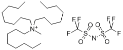 Methyltri-n-octylammonium Bis(trifluoromethanesulfonyl)imide Structure,375395-33-8Structure