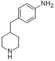 4-(4-哌啶基甲基)苯胺结构式_37581-35-4结构式