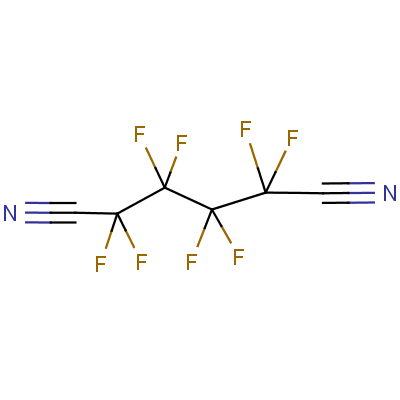 八氟-1,6-己烷二腈结构式_376-53-4结构式