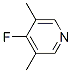 (9CI)-4-氟-3,5-二甲基-吡啶结构式_37669-66-2结构式
