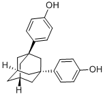 4,4-(1,3-金刚烷二基)二苯酚结构式_37677-93-3结构式