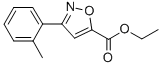 3-邻甲苯异噁唑-5-羧酸乙酯结构式_377059-29-5结构式