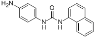 1-(4-氨基苯基)-3-萘-1-脲结构式_37732-48-2结构式