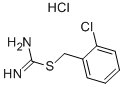 {氨基[(2-氯苄基)硫代]亚甲基}氯化铵结构式_3778-85-6结构式