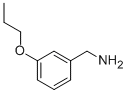 3-丙氧基苄胺结构式_37806-33-0结构式