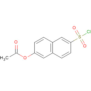 6-乙酰氧基-萘-2-磺酰氯结构式_37845-39-9结构式