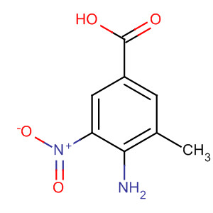 4-氨基-3-甲基-5-硝基苯甲酸结构式_37901-94-3结构式