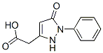 (5-Oxo-1-phenyl-2,5-dihydro-1h-pyrazol-3-yl)acetic acid Structure,37959-11-8Structure