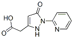 (5-氧代-1-吡啶-2-基-2,5-二氢-1H-吡唑-3-基)乙酸结构式_37959-19-6结构式