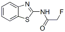 (9ci)-n-2-苯并噻唑-2-氟-乙酰胺结构式_37968-14-2结构式