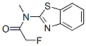 (9ci)-n-2-苯并噻唑-2-氟-n-甲基-乙酰胺结构式_37968-20-0结构式