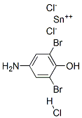 4-氨基-2,6-二溴苯酚氯化锡盐酸盐结构式_380230-52-4结构式