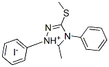 5-Methyl-3-(methylthio)-1,4-diphenyl-1H-1,2,4-triazolium iodide Structure,38054-60-3Structure