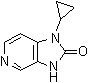 1-环丙基-1,3-二氢-2H-咪唑并[4,5-c]吡啶-2-酮结构式_380605-29-8结构式