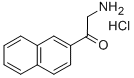 2-氨基-1-(2-萘)-1-乙酮盐酸盐结构式_38061-36-8结构式
