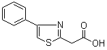 (4-苯基-2-噻唑)-乙酸结构式_38107-10-7结构式