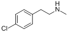 [2-(4-氯苯基)乙基]甲胺结构式_38171-31-2结构式