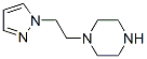 (9CI)-1-[2-(1H-吡唑-1-基)乙基]-哌嗪结构式_381721-56-8结构式
