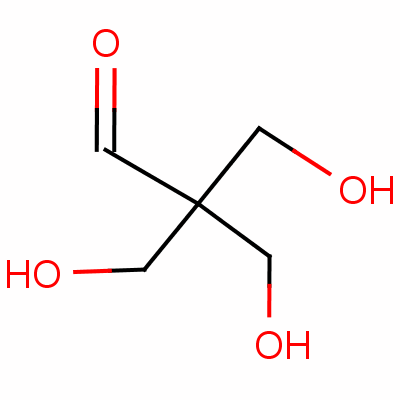 3-羟基-2,2-双(羟基甲基)-丙醛结构式_3818-32-4结构式