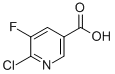 6-Chloro-5-fluoro-nicotinic acid Structure,38186-86-6Structure