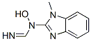 (9ci)-n-羟基-n-(1-甲基-1H-苯并咪唑-2-基)-盐酸乙脒结构式_382136-62-1结构式