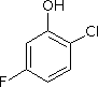 2-氯-5-氟苯酚结构式_3827-49-4结构式
