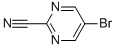 5-Bromopyrimidine-2-carbonitrile Structure