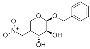 (4R,4s)-benzyl-4-deoxy-4-c-nitromethyl-beta-d-arabinopyranoside Structure,383173-66-8Structure