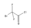 溴(二氟)乙酰氯结构式_3832-48-2结构式