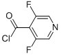 (9Ci)-3,5-二氟-4-吡啶羰酰氯结构式_383363-42-6结构式