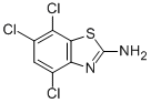 2-氨基-4,6,7-三氯苯并噻唑结构式_38338-19-1结构式