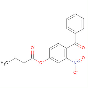 4-苯甲酰基-2-丁基氧基-3-硝基丁酸苯酯结构式_383382-83-0结构式