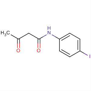 P-碘乙酰乙酰苯胺结构式_38418-25-6结构式