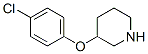 3-(4-Chlorophenoxy)piperidine Structure,384346-27-4Structure