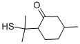 对-薄荷-8-硫醇-3-酮结构式_38462-22-5结构式