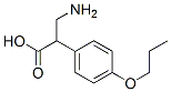 3-(4-丙氧基苯基)-beta-丙氨酸结构式_38499-24-0结构式